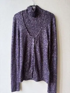 DONNA KARAN シルクニットアンサンブルのサムネイル
