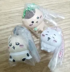 ちいかわマスコットつきビスケット　ラッコ　ちいかわ　くりまんじゅう　3個セット