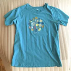 mont-bell Tシャツ リーフ柄 ブルー XSのサムネイル