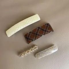 バレッタ 4点セット