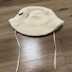 ベビー帽子　紐付き