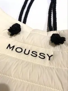 MOUSSY SOUVENIR QUILTマウジーショッパートートバッグ