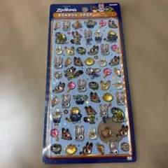 【正規品】ボンボンドロップシール mini ズートピア ディズニー