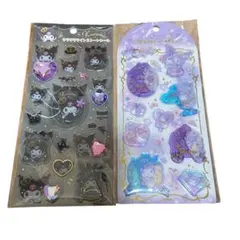 クロミ キラキララインストーンシール ウォーターインシール 2個 セット