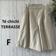 Té chichi TERRASSE ショートパンツ　キュロット　ベージュ