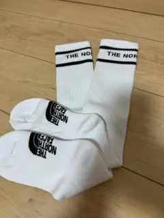 THE NORTH FACE ソックス ホワイト