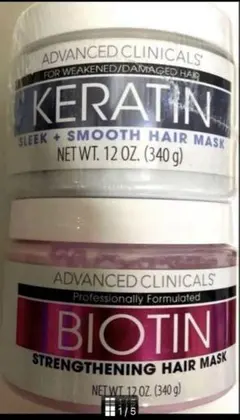 ビオチン トリートメントADVANCED CLINICALS BIOTIN Amazon | [Advanced Clinicals] ビオチン シーカン&シャイン