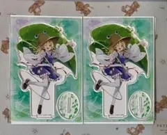 東方Project ダイソー アクリルフィギュアV3 洩矢諏訪子 ２点セット