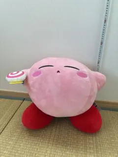 星のカービィ ぬいぐるみ クッション ホットケーキ - メルカリ