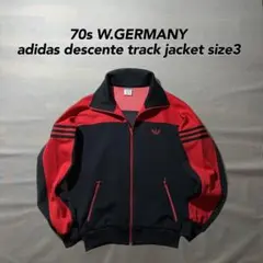 相原みゆき着用 70s アディダス トラックジャケット 西ドイツ製デサント 3号