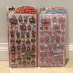 【正規品】　もんちっち　うるちゅるポップシール　モンチッチ　セット