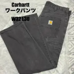 Carhartt ワークパンツ W32 L30 グレー アメカジ 古着 コットン
