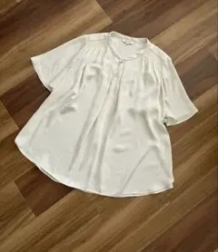 PLST ホワイト 半袖シャツ Mサイズ