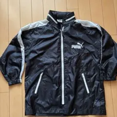 PUMA ブラック ウィンドブレーカー130cm