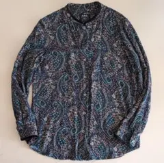A.P.C. ペイズリー柄 長袖シャツ　36