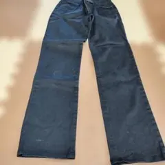 EDWINブラックストレートデニム