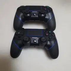 PS4 コントローラー ブラック/ブルーポジション