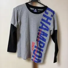 チャンピオン 長袖シャツ トレーナー グレー 150cm