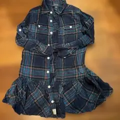 Polo Ralph Lauren チェック柄ワンピース 4/4T