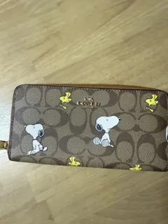 COACH スヌーピー 長財布