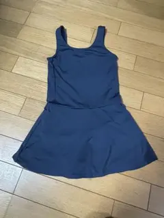 ネイビー ワンピース水着 140