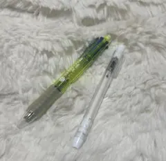 未使用 多色ボールペン ノック式消しゴム セット