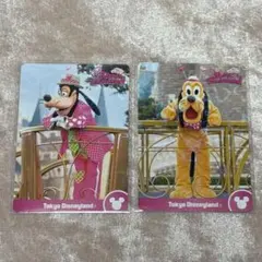 ミニー@ファンダーランド コレクションカード グーフィー プルート