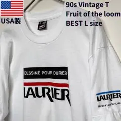 デッド 90s USA製 シングル 黒ダグ ベスティ フルーツ t 白 XL