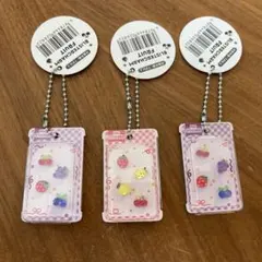 ブリスターチャーム　フルーツ　シール　ボンドロ　ミニチュア　３点セット　セリアのサムネイル