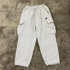 【お値下げ中】keboz ケボズ　カーゴスウェットパンツ M グレー　希少