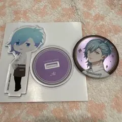 うたプリ ライエモ スイパラ 美風藍 アクスタ 缶バッジ 2点セット