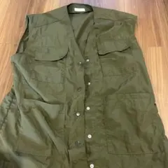 Laumeomi.. ミリタリーベスト カーキ