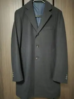 最終価格【美品】EDIFICE ウール カシミヤ チェスターコート