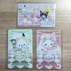サンリオ　カードコネクト　ウィッシュミーメル　ポチャッコ　集合