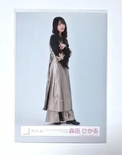 櫻坂46 森田ひかる　『4thアニラ』ライブ衣装　ヒキ 生写真