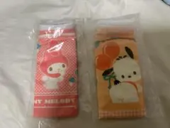 マイメロディ ポチャッコ サンリオ ポーチ レトロ風 ガチャ 2点セット