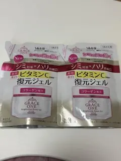 GRACE ONE 薬用美白 復元ジェル つめかえ用 2個セットのサムネイル