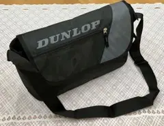 １度使用のみ♪DUNLOP ショルダーバッグ ブラック　テニス◆角