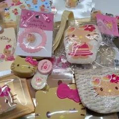 ダイソー　セリア　日焼けキティ