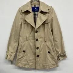 burberry blue label ハーフコート　ベージュ　　な4