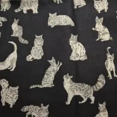 リバティ　タナローン　ミャオウ 　猫・生地　ホビーラホビーレオリジナル