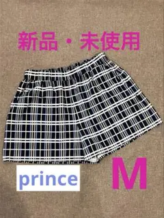 【新品】プリンス　チェック柄ショートスカート ネイビー