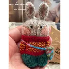 スウェーデンドール うさぎハンドメイド あみぐるみ