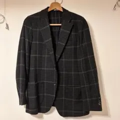 THE SUIT COMPANYテーラードジャケット グレー系チェック