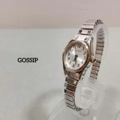 GOSSIP レディース 腕時計 クォーツ シルバー　W91616