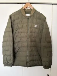 adidas オリーブ キルティングジャンパー DJ3193 ジャケット