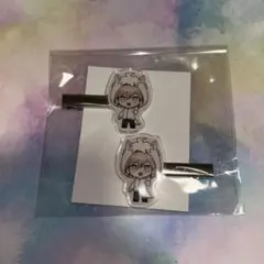 東武動物公園 ダンガンロンパ 江ノ島盾子 A賞 アクリルヘアクリップ 2