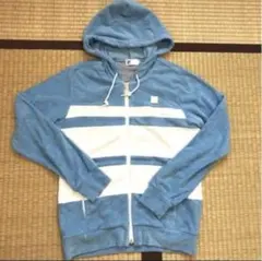 FILA 長袖フード付きジップカーディガン