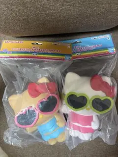 サンリオキャラクターズ　おおきなSOFVIMATES ハローキティ　日焼けキティ