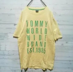 値下げ！【大人気】90's TOMMY HILFIGER Tシャツ プリント